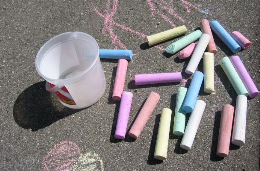  Tökéletes aszfaltkréta fillérekből: soha többé nem veszel boltit