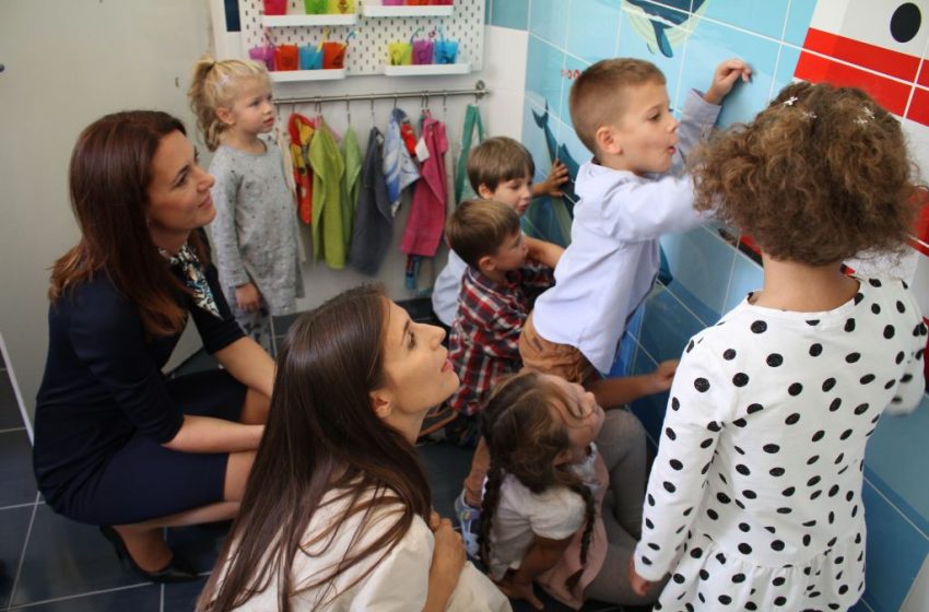 Az óvodás gyerekek találhatták ki saját álommosdójukat