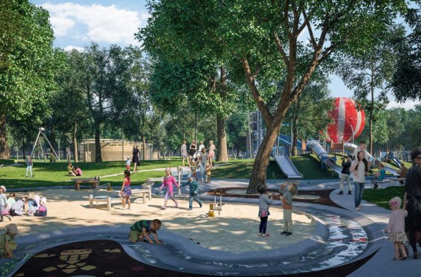  Megkezdődött a játékelemek telepítése az új Nagyjátszótérre a Városligetben: mesés lesz