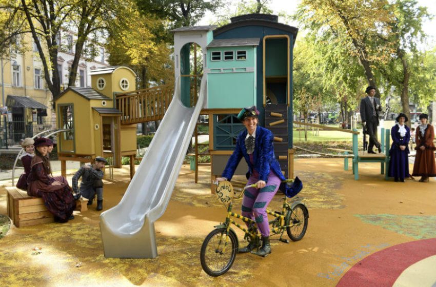  Újabb csodás tematikus játszótér Budapest belvárosában: A Pál utcai fiúk ihlette