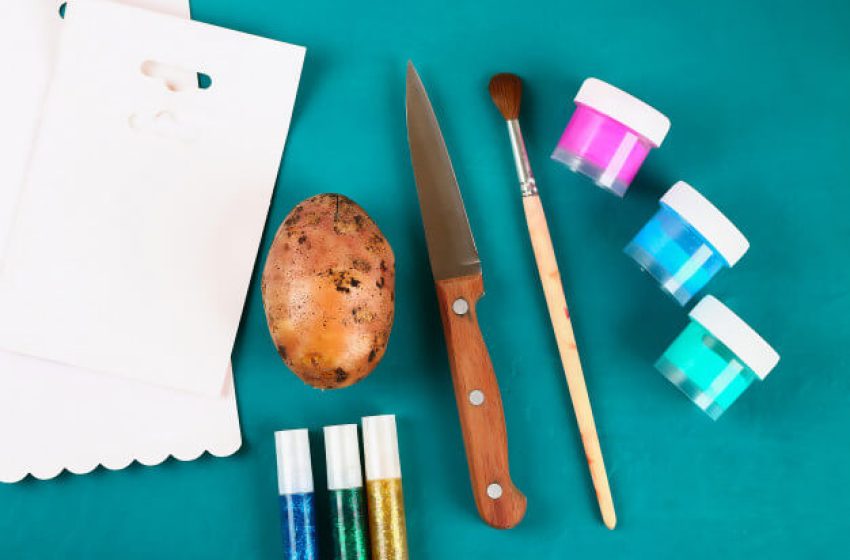 Húsvéti tojás krumplinyomdával: a legkisebbek is élvezik