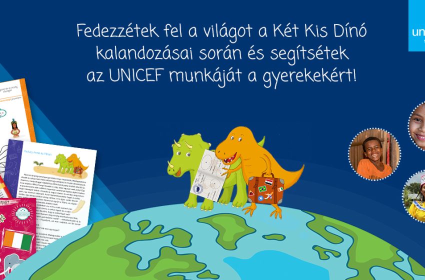  Két kis dínó a világ körül: az UNICEF adománygyűjtő programjában te is segíthetsz