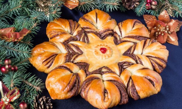 Foszlós karácsonyi kakaós csillagkalács: az ünnepi asztal dísze is lehet