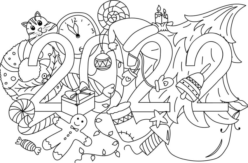  Szilveszteri színezők, foglalkoztatók