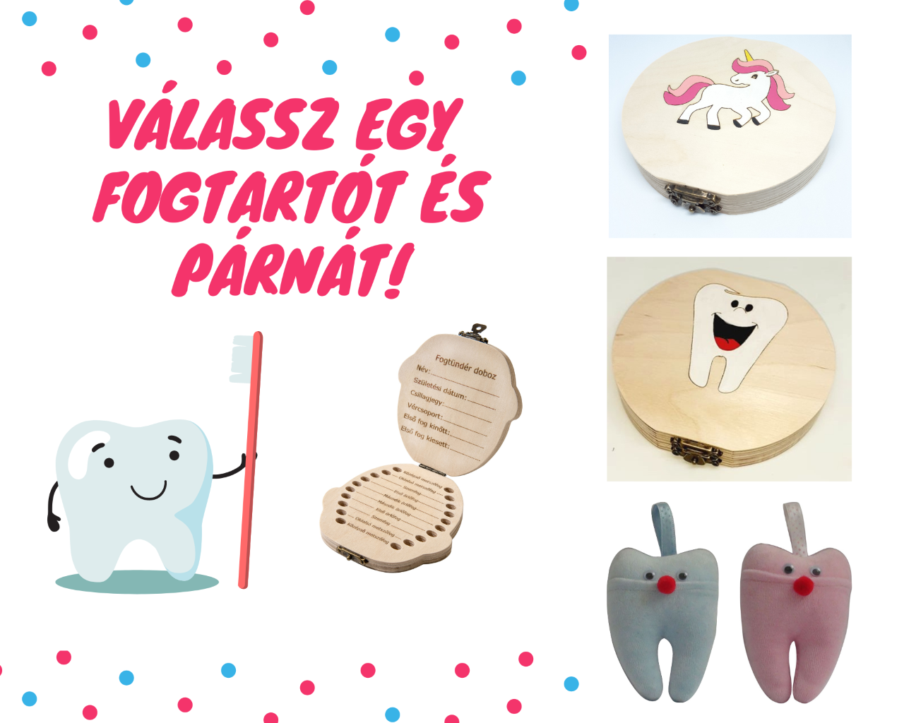 A hónap terméke: Levél és tejfogtartó a Fogtündértől &ndash; 3 &ndash; Anyanet