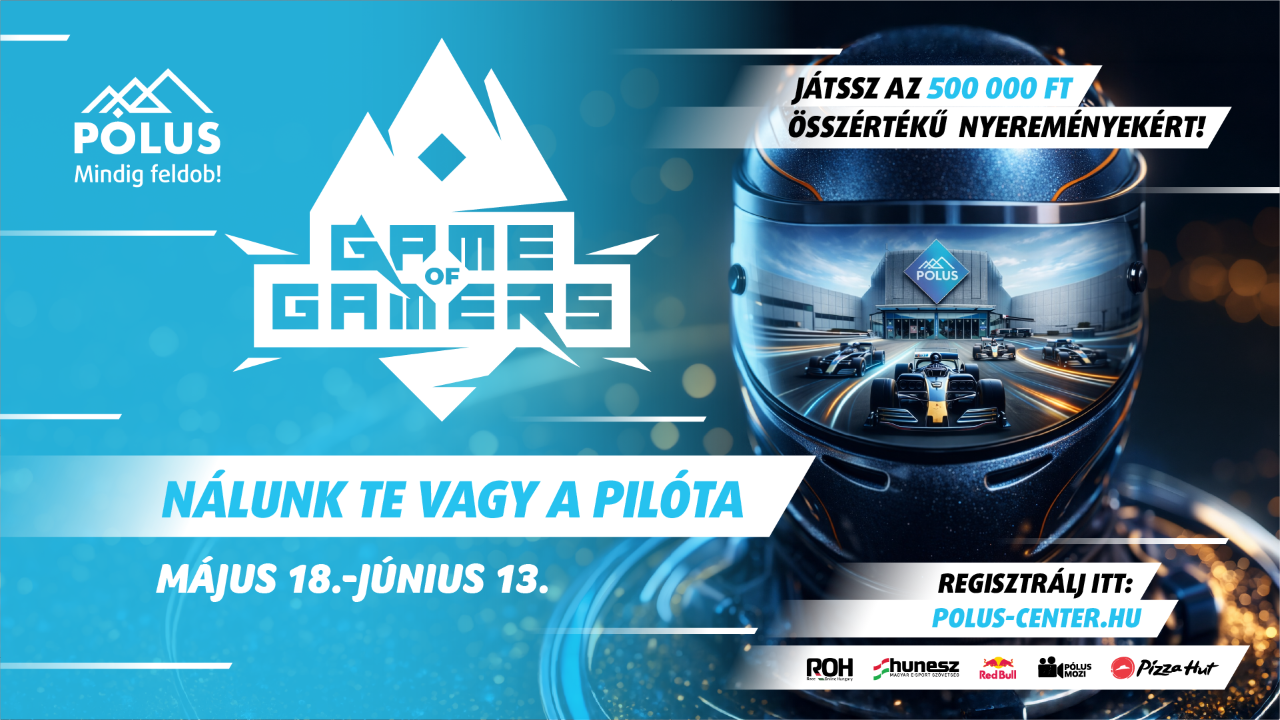 Padlógázzal indul a nyár: gaming és autós élmények költöznek a Pólusba &ndash; 24 &ndash; Anyanet