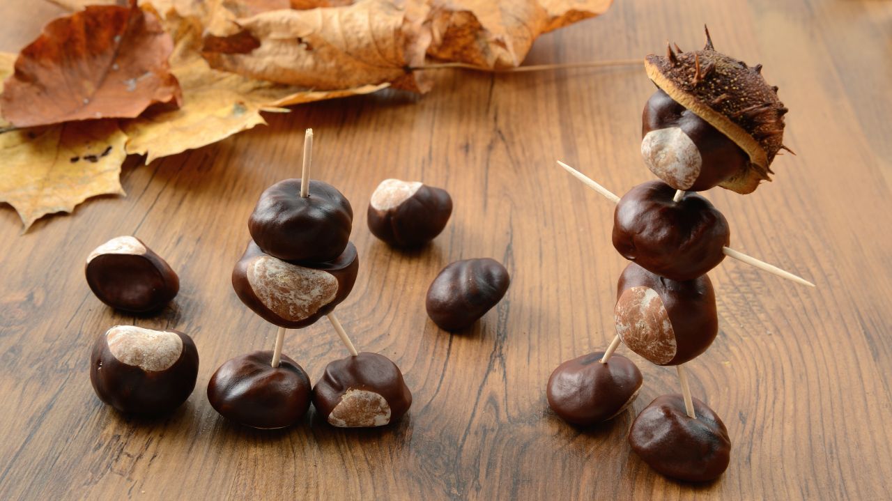 Aranyos gesztenyefigurák: egyszerű őszi ötletek gyerekeknek – 1 – Anyanet