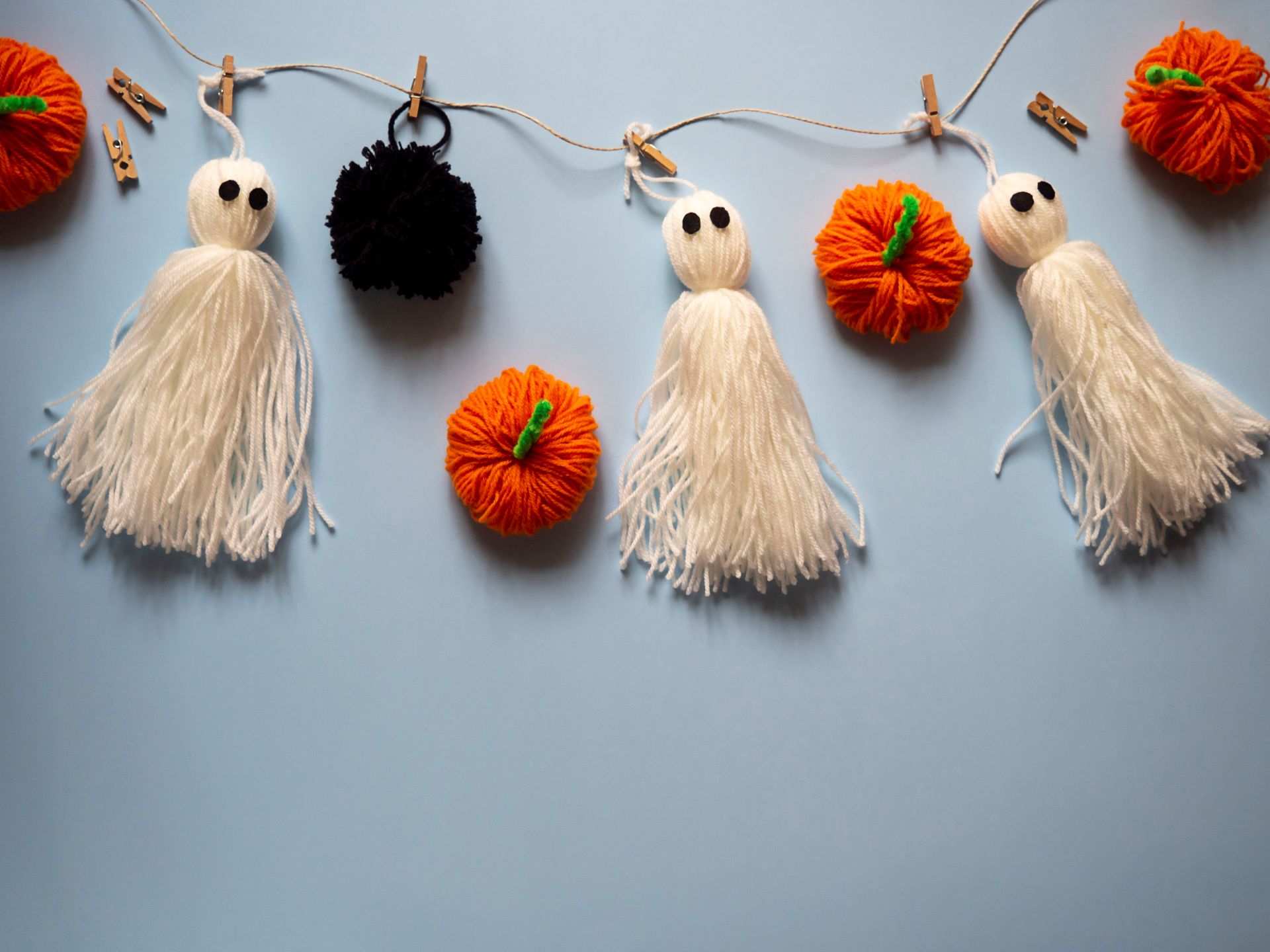 Halloweeni szellem fonalból: ez mindenkinek sikerül &ndash; 1 &ndash; Anyanet